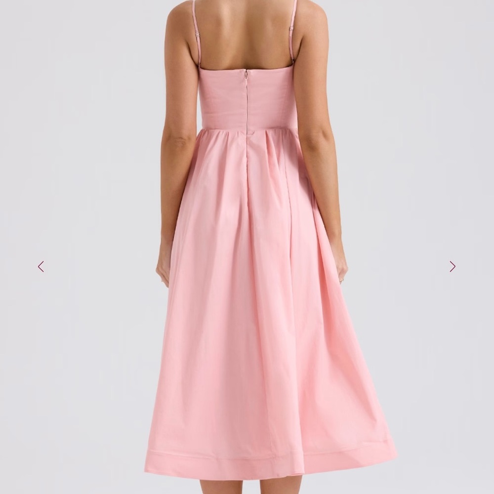 House of CB Blush Pink Midi Dress - Picture 2 of 6